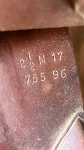 Sella mista Childeric  17" - 1996