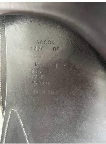 Sella da salto ostacoli Devoucoux  17" - 2007