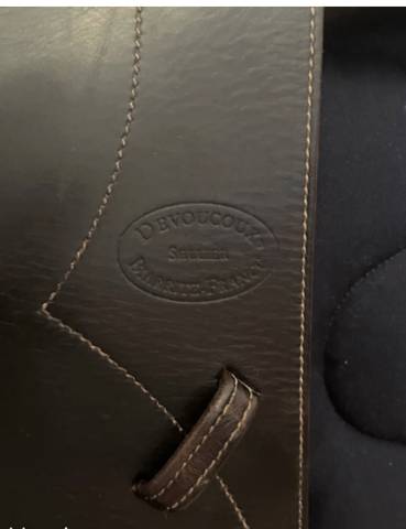 Sella da salto ostacoli Devoucoux  17" - 2007