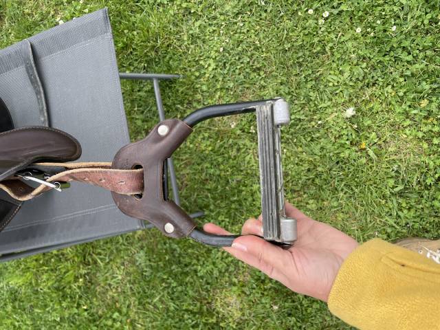 Sella mista Gaston Mercier  17" - 2022