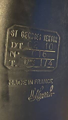 Sella da dressage Jean-Luc Maurel  17.5" - 2010