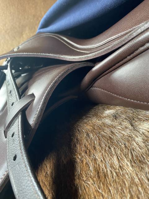 Sella da salto ostacoli  Sautiller 17.5" - 2025