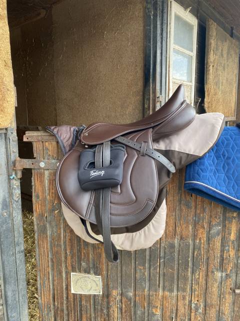 Sella da salto ostacoli  Sautiller 17.5" - 2025