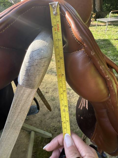 Sella da dressage Zaldi  17" - 2020