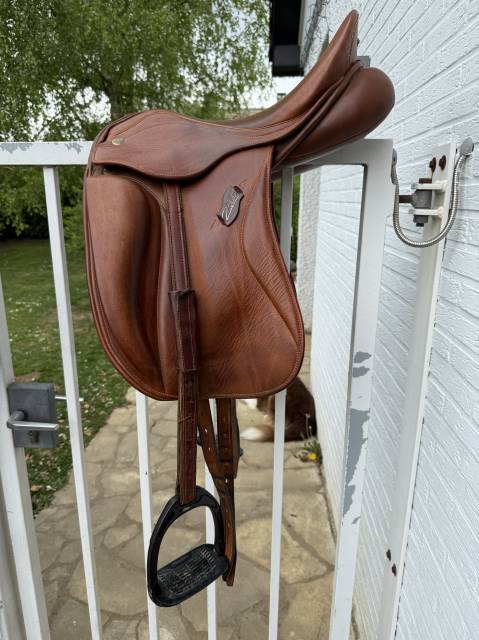 Sella da dressage Zaldi  17" - 2020