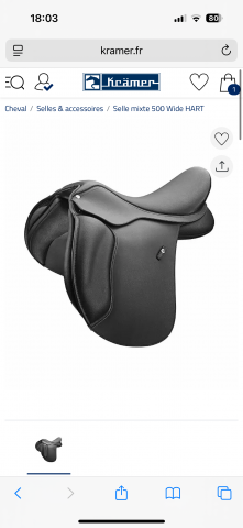 Sella mista Wintec  17.5" - 2025