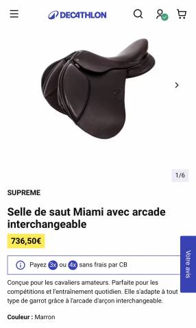 Sella mista  miami suprême  17.5" - 2025