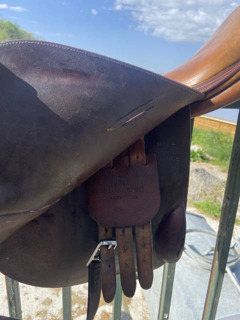 Sella da salto ostacoli Childeric  17" - 2000