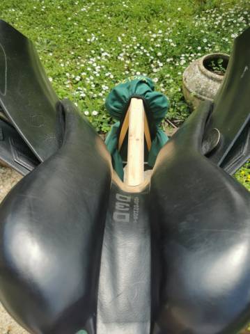 Sella da salto ostacoli Devoucoux  17.5" - 2017