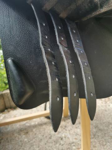 Sella da salto ostacoli Devoucoux  17.5" - 2017