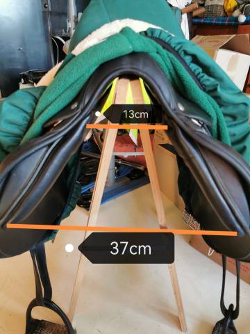 Sella da salto ostacoli Devoucoux  17.5" - 2017