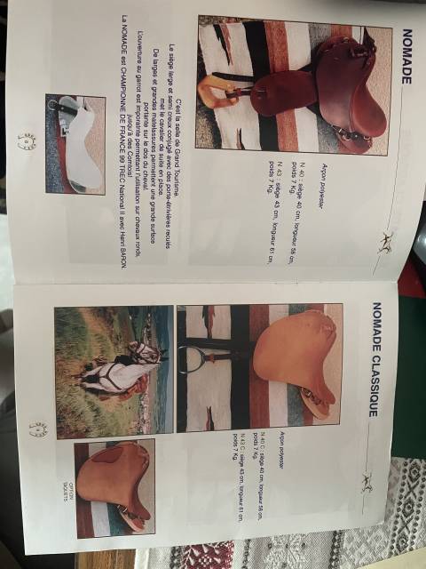 Sella da trekking JMS nomade  17" - 2000