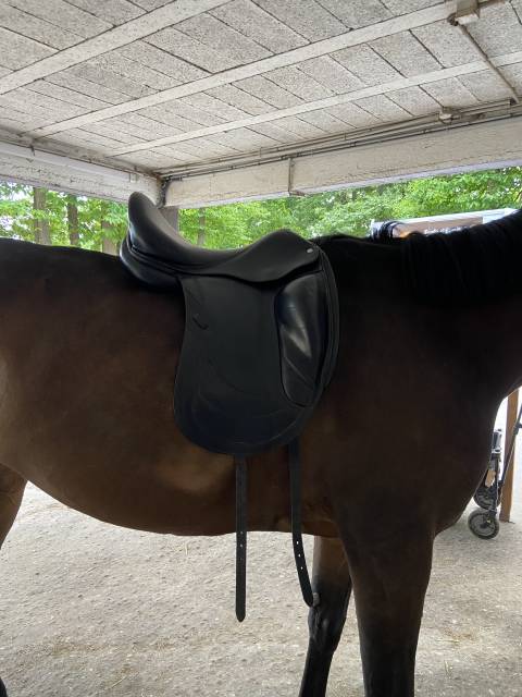 Sella da dressage CWD SE 08  18" - 2013