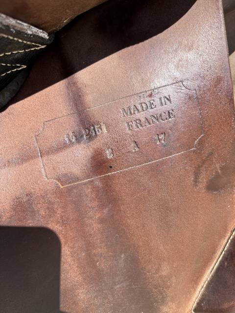 Sella da salto ostacoli Antarès  17" - 2014