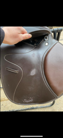 Sella da salto ostacoli TdeT  17.5" - 2018