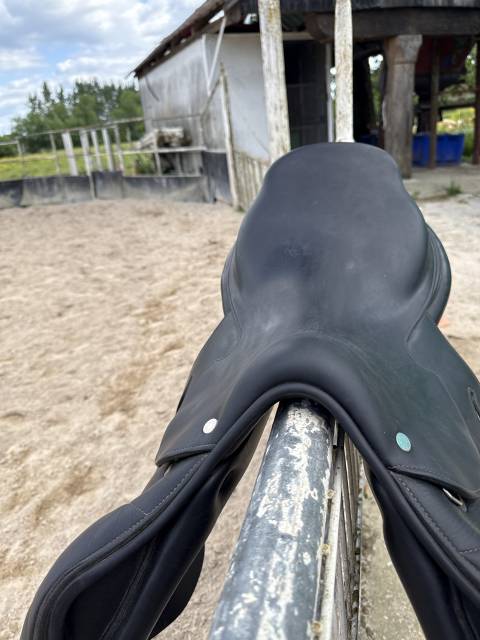 Sella da salto ostacoli Hermès  17" - 2014