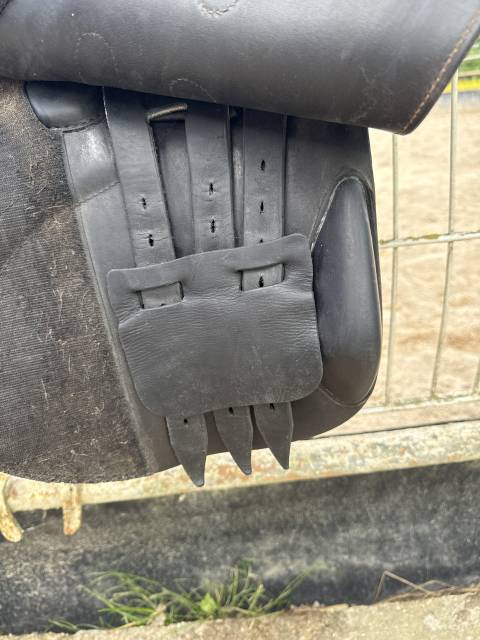 Sella da salto ostacoli Hermès  17" - 2014