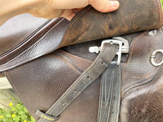 Sella da salto ostacoli Tattini Daslö 17" - 2018