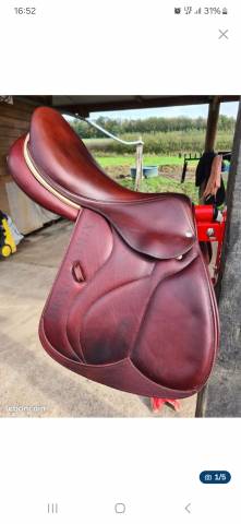 Sella da salto ostacoli Devoucoux  18" - 2020