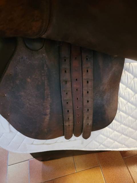 Sella da salto ostacoli Butet  17" - 2000