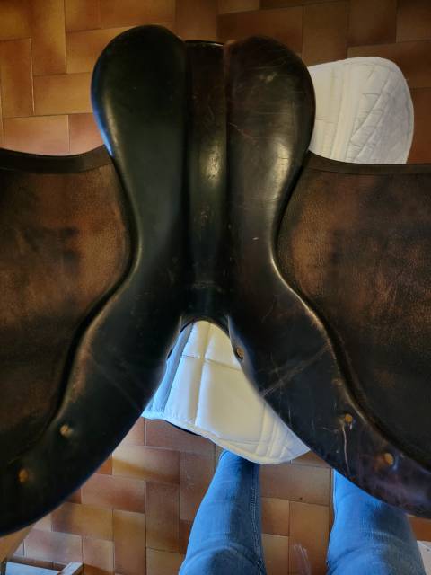 Sella da salto ostacoli Butet  17" - 2000