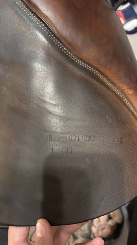 Sella da salto ostacoli Renaissance selle plate  17.5" - 2020