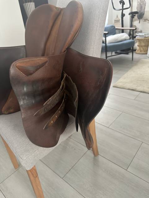 Sella mista Devoucoux Biarritz 18.5" - 2012