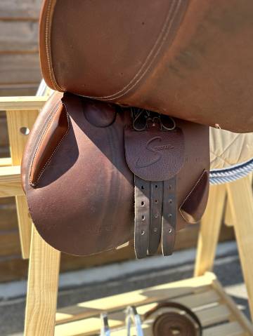 Sella da salto ostacoli Antarès Spooner 17" - 2014