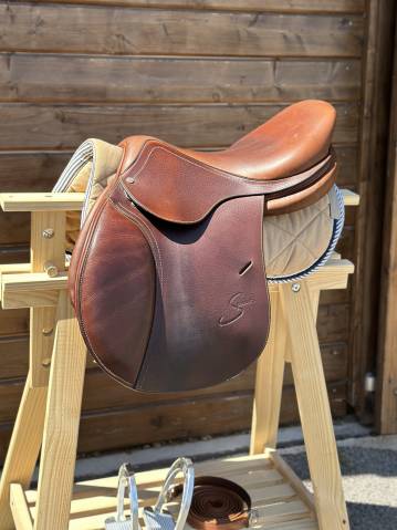 Sella da salto ostacoli Antarès Spooner 17" - 2014