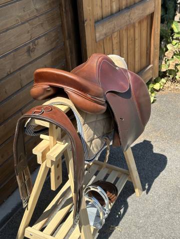 Sella da salto ostacoli Antarès Spooner 17" - 2014