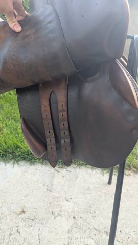 Sella da salto ostacoli Delgrange  17" - 2008