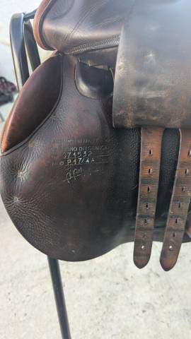 Sella da salto ostacoli Delgrange  17" - 2008