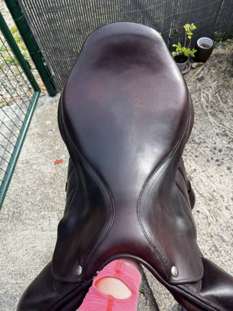 Sella da salto ostacoli Forestier  17" - 2017