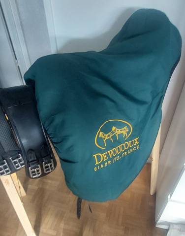 Sella da dressage Devoucoux  17.5" - 2015