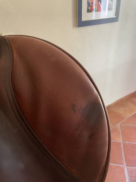 Sella da salto ostacoli Delgrange  17.5" - 2001