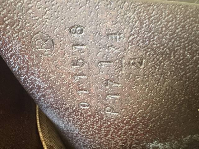 Sella da salto ostacoli Delgrange  17.5" - 2001