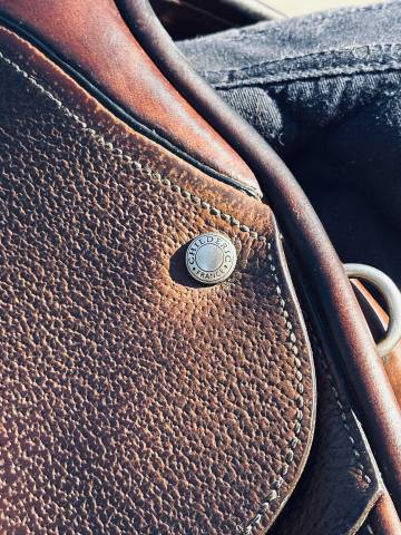 Sella da salto ostacoli Childeric  17.5" - 2018