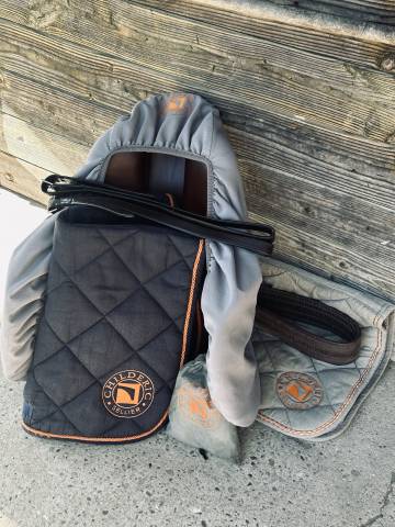 Sella da salto ostacoli Childeric  17.5" - 2018