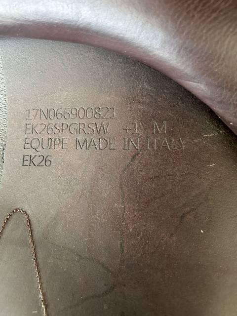 Sella da salto ostacoli Equipe  17" - 2021