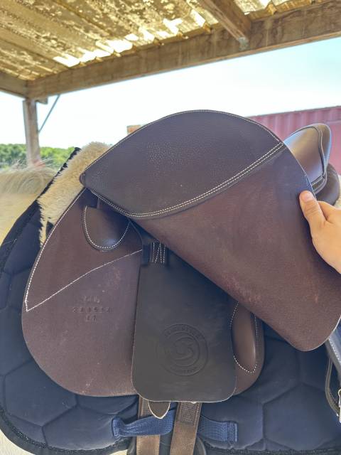 Sella mista Forestier Modèle club  17" - 2024