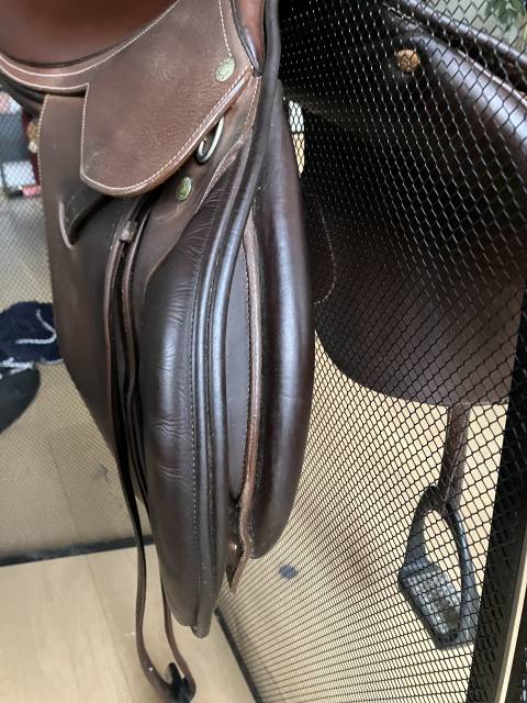 Sella da salto ostacoli Butet  17" - 2008