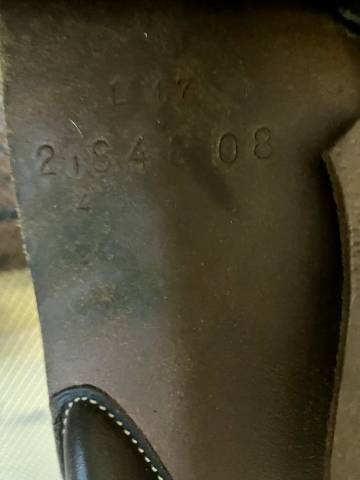 Sella da salto ostacoli Butet  17" - 2008