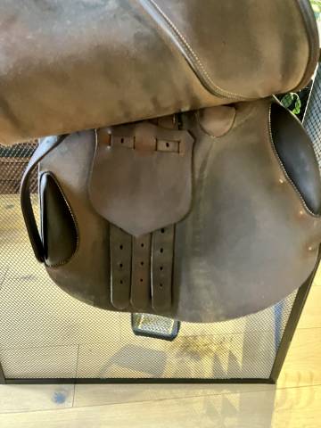 Sella da salto ostacoli Butet  17" - 2008