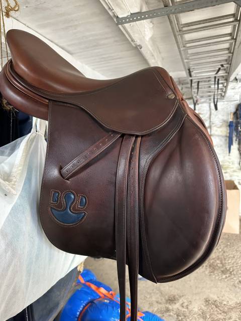 Sella da salto ostacoli Delgrange  17.5" - 2023