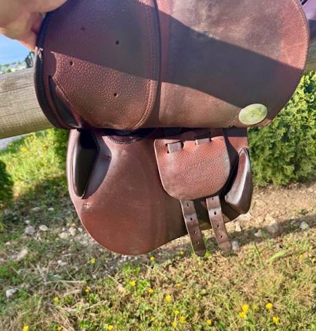 Sella da salto ostacoli Meyer  17.5" - 2022