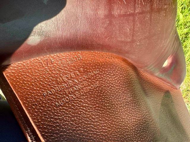 Sella da salto ostacoli Meyer  17.5" - 2022