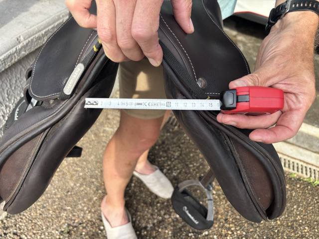 Sella da salto ostacoli Forestier  17.5" - 2023