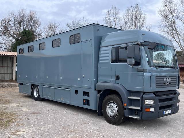 Camion per Cavalli Man MAN TGA 2007 Occasione