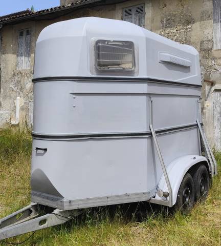 Trailer Bockmann 2 places 2 Cavalli 1990 Occasione