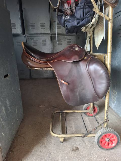 Sella da salto ostacoli Prestige Italia Sydney 17" - 2008